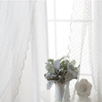 uMIXm Dot Lace & Nordic White Curtains
