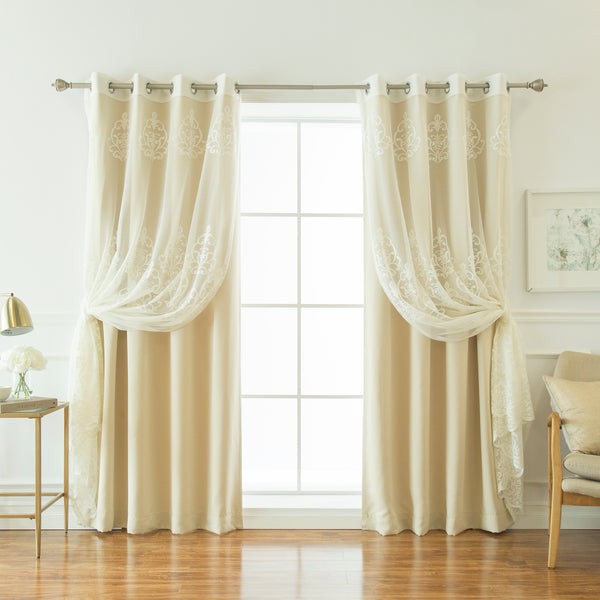 uMIXm Sheer Agatha & Blackout Curtains