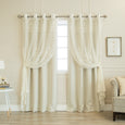 uMIXm Sheer Agatha & Blackout Curtains