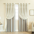 uMIXm Sheer Agatha & Blackout Curtains