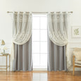 uMIXm Sheer Agatha & Blackout Curtains