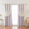 uMIXm Sheer Agatha & Blackout Curtains