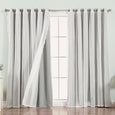 uMIXm Wide Dot Lace & Blackout Curtains