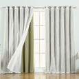 uMIXm Wide Dot Lace & Blackout Curtains