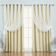 uMIXm Wide Tulle & Blackout Curtains