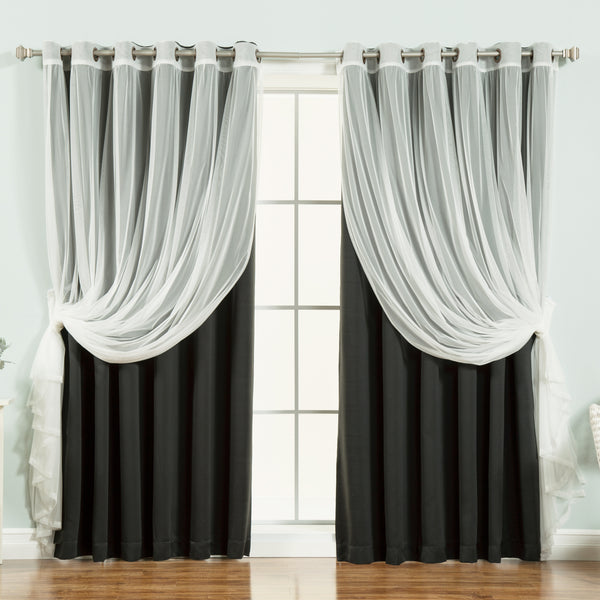 uMIXm Wide Tulle & Blackout Curtains