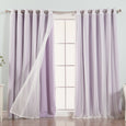 uMIXm Wide Tulle & Blackout Curtains
