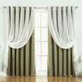 uMIXm Wide Tulle & Blackout Curtains