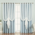 uMIXm Wide Tulle & Blackout Curtains