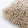 Faux Mongolian Lamb Fur Pillow