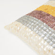 Striped Mother of Pearl Pillow