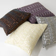 Mother of Pearl and Sequin Pillow