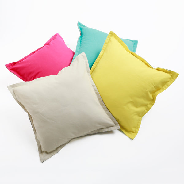 Two-Tone Canvas Pillow