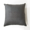 Small Metallic Houndstooth Velvet Pillow Cover