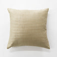 Small Metallic Houndstooth Velvet Pillow Cover