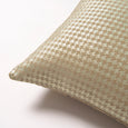 Small Metallic Houndstooth Velvet Pillow Cover