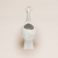 White & Gold Ceramic Giraffe Planter