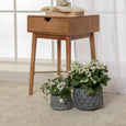 Abstract Cement Planter