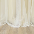 Tulle Overlay Blackout Curtains