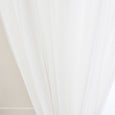 Tulle Overlay Blackout Curtains