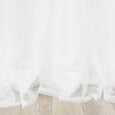 Tulle Overlay Blackout Curtains