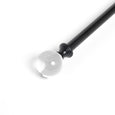 Crystal Ball Single Curtain Rod