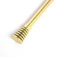 French Cylinder Single Curtain Rod
