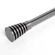 French Cylinder Single Curtain Rod