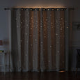 Star Cut Out Blackout Curtains
