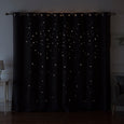 Star Cut Out Blackout Curtains
