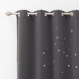 Star Cut Out Blackout Curtains
