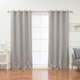 Star Cut Out Blackout Curtains