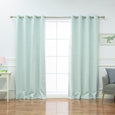 Star Cut Out Blackout Curtains
