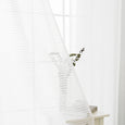 Sheer Modern Check Curtains