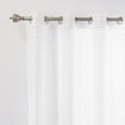 Sheer Modern Check Curtains