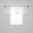 Sheer Dot Valance
