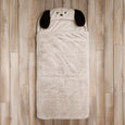 Faux Fur Plush Hooded Animal Sleeping Bag