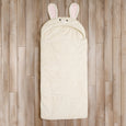 Faux Fur Plush Hooded Animal Sleeping Bag