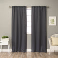 Back Tab Blackout Curtains - 40"W