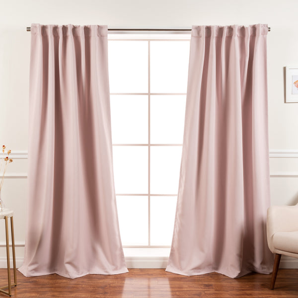 Back Tab Blackout Curtains - Long