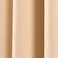 Back Tab Blackout Curtains - 132" Long