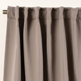Back Tab Blackout Curtains - 132" Long
