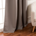 Back Tab Blackout Curtains - 132" Long