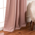 Back Tab Blackout Curtains - 132" Long