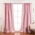 Back Tab Blackout Curtains - 132" Long