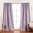 Back Tab Blackout Curtains - 132" Long