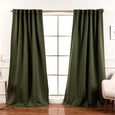Back Tab Blackout Curtains - 132" Long