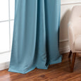 Back Tab Blackout Curtains - 132" Long
