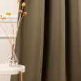 Back Tab Blackout Curtains - 132" Long
