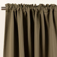 Back Tab Blackout Curtains - 132" Long